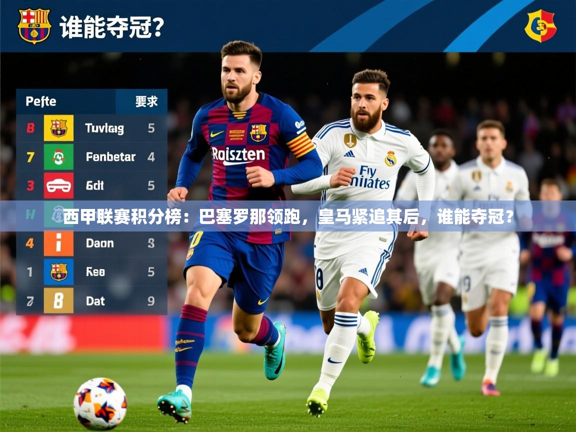 2025乐鱼体育在线入口西甲联赛积分榜：巴塞罗那领跑，皇马紧追其后，谁能夺冠？  第3张