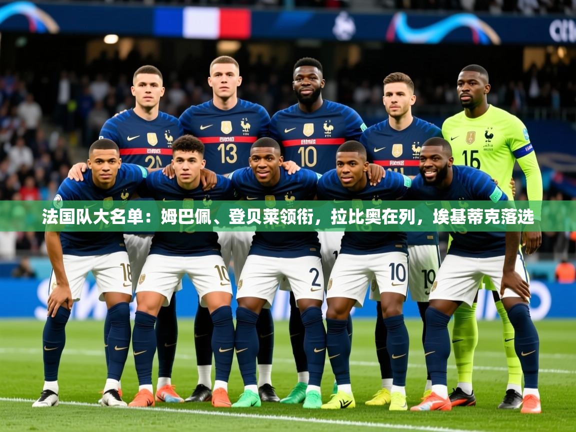2025乐鱼体育官网在线登录入口法国队大名单：姆巴佩、登贝莱领衔，拉比奥在列，埃基蒂克落选  第4张