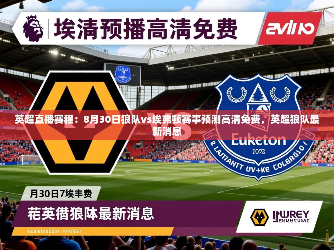 2025乐鱼体育在线英超直播赛程:8月30日狼队vs埃弗顿赛事预测高清免费,英超狼队最新消息 第1张